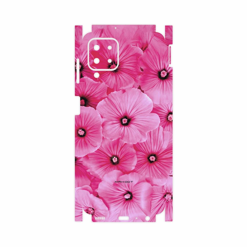 برچسب پوششی ماهوت مدل Pink-Flower-FullSkin مناسب برای گوشی موبایل سامسونگ Galaxy A22 4G