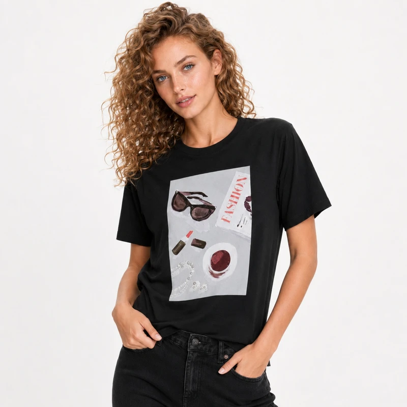 تی شرت زنانه سین سی مدل coffee