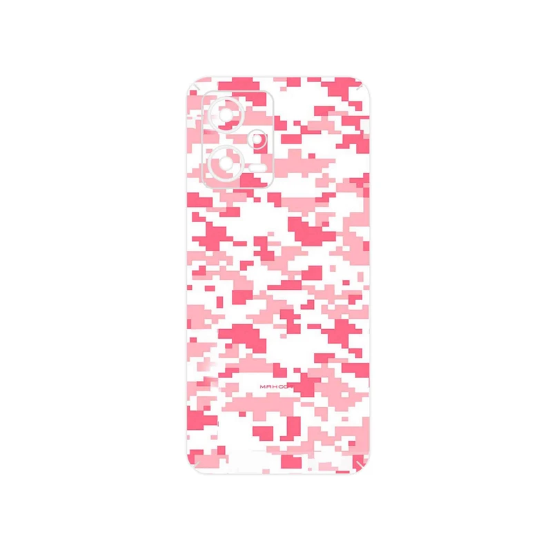 برچسب پوششی ماهوت مدل Army_Pink_Pixel مناسب برای گوشی موبایل شیائومی Redmi Note 12 5G