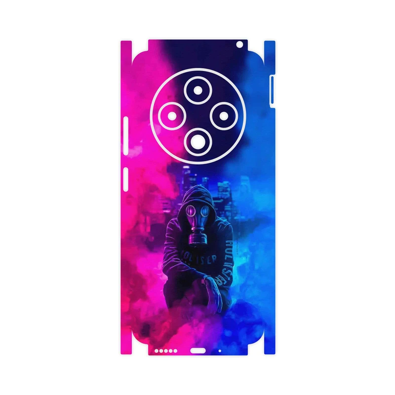 برچسب پوششی ماهوت مدل Smoke Rainbow Digital Art 2-FullSkin مناسب برای گوشی موبایل شیائومی Redmi 14C