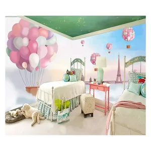 پوستر دیواری اتاق کودک مدل بادکنک ها  1027