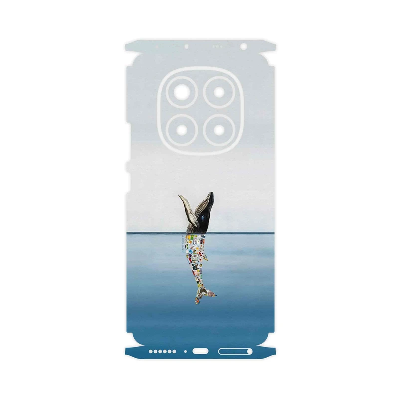 برچسب پوششی ماهوت مدل Collage of Sea Trash-FullSkin مناسب برای گوشی موبایل شیائومی Redmi Note 14 Pro 4G
