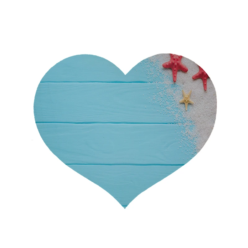  پادری مدل قلب طرح ستاره دریایی کد 8239 سایز 90 × 90 سانتی متر
