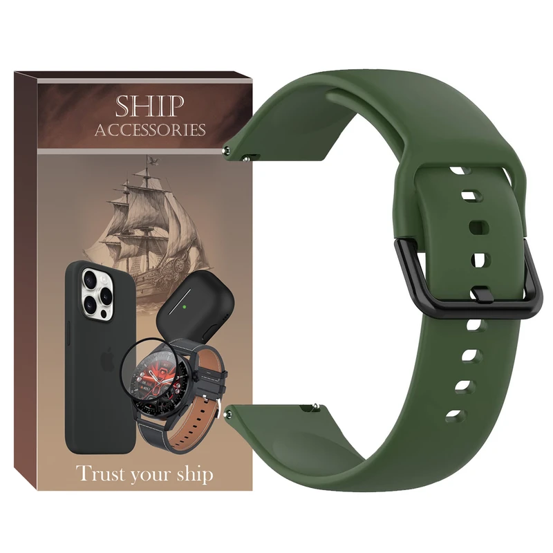 بند شیپ مدل SIC SGK SH مناسب برای ساعت هوشمند سامسونگ Galaxy Watch 4/5/6/7/FE سایز 40/43/44/46/47 میلی متری