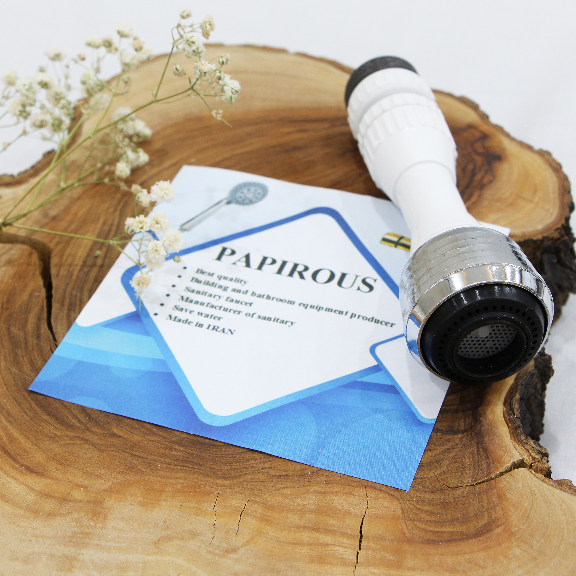 سر شیر آب پاپیروس مدل کاهنده مصرف آب اکو لایت