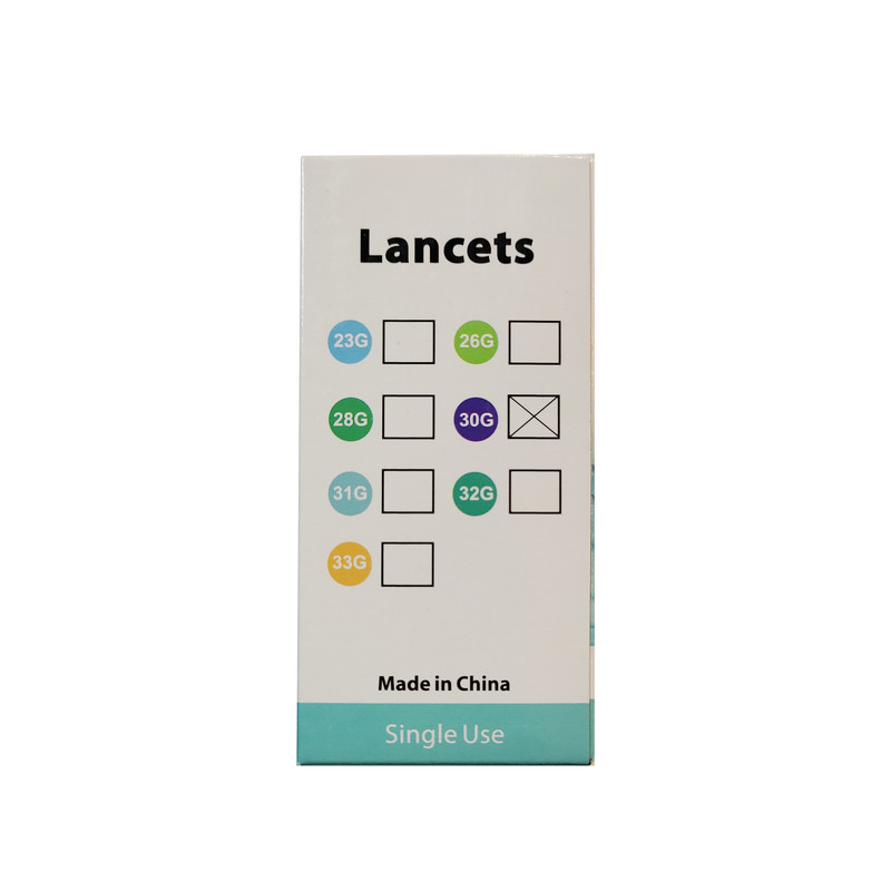 سوزن تست قند خون یونیورسال مدل 30G بسته 100 عددی
