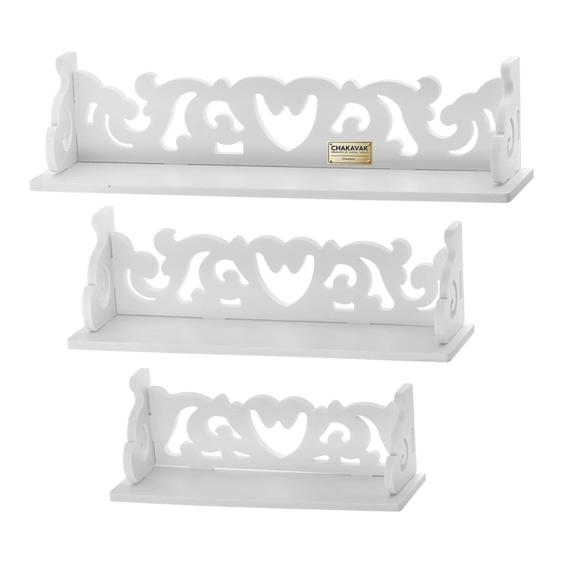 استند لوازم آرایشی چکاوک مدل قلبی مجموعه 3 عددی