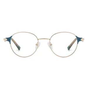 فریم عینک طبی گرد مدل JS8630C235P81 مناسب برای صورت گرد و بیضی