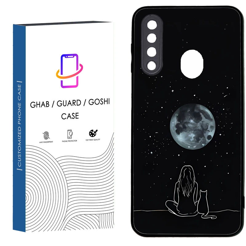 کاور قاب گارد گوشی طرح دخترانه کد 62 - TPU مناسب برای گوشی موبایل سامسونگ Galaxy A20S