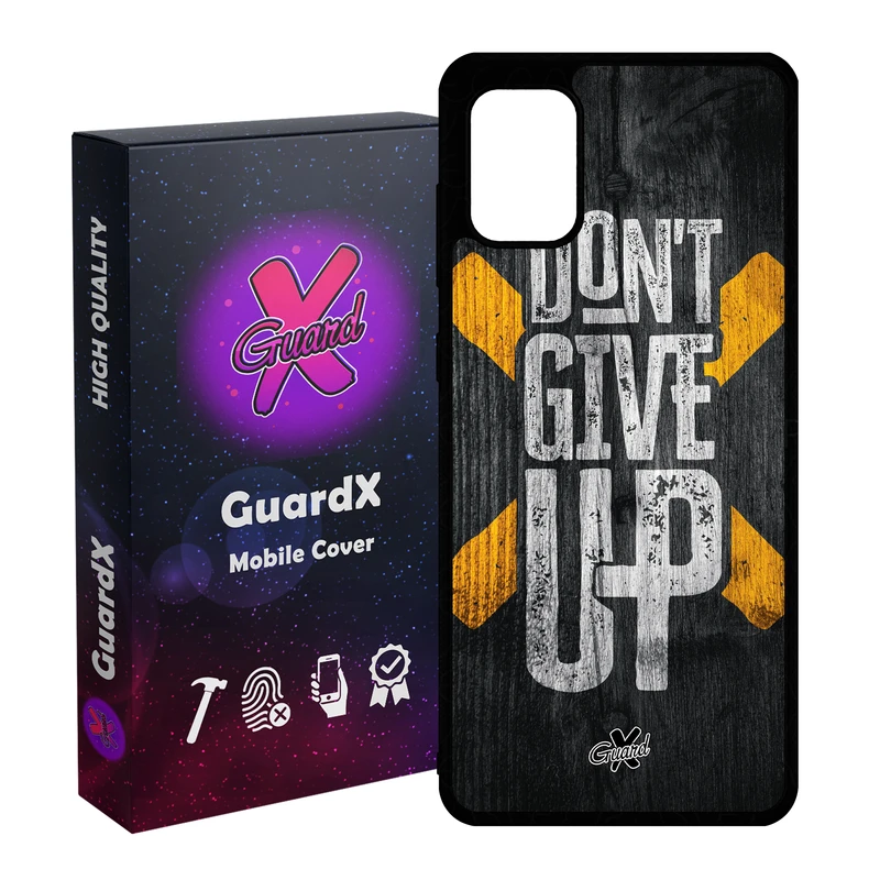 کاور گارد ایکس طرح Text مدل Glass10162 مناسب برای گوشی موبایل سامسونگ Galaxy A31
