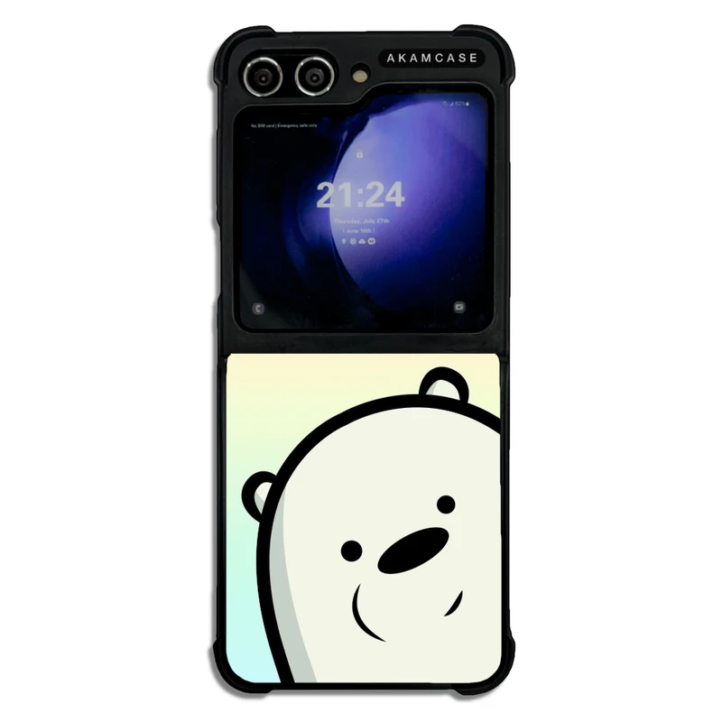 کاور آکام مدل AMC-WSGZFLIP5-PANDA-7 مناسب برای گوشی موبایل سامسونگ Galaxy Z Flip 5