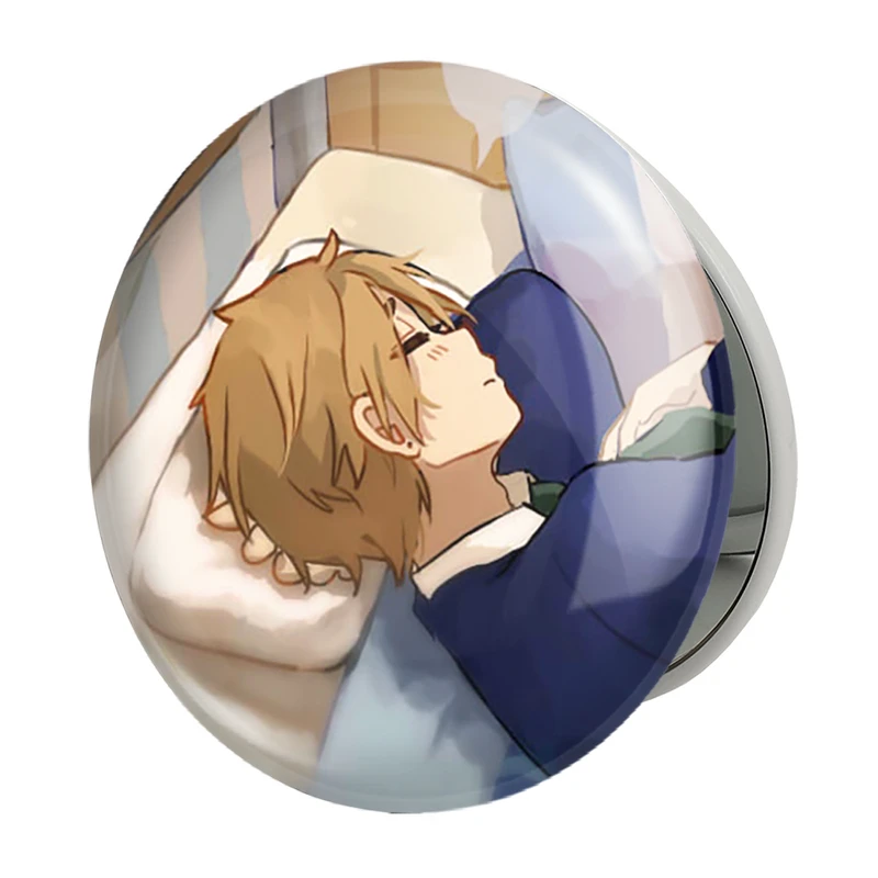 آینه جیبی خندالو طرح موچیزو انیمه داگاشی کاشی Dagashi Kashi مدل تاشو کد 22543 