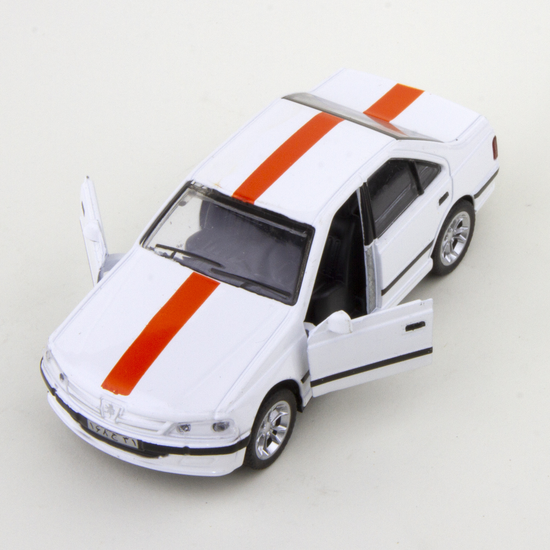 ماکت ماشین مدل پژو پارس تاکسی کد JS1096