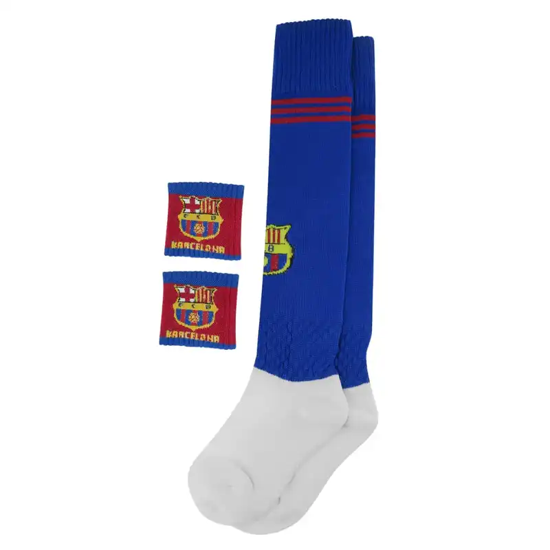 ست 5 تکه لباس ورزشی مردانه مدل لواندوفسکی 2023 طرح بارسلونا