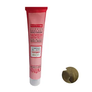   رنگ مو نیترو پلاس مدل Keratine شماره 505 حجم 100 میلی لیتر رنگ خاکی حرفه ای