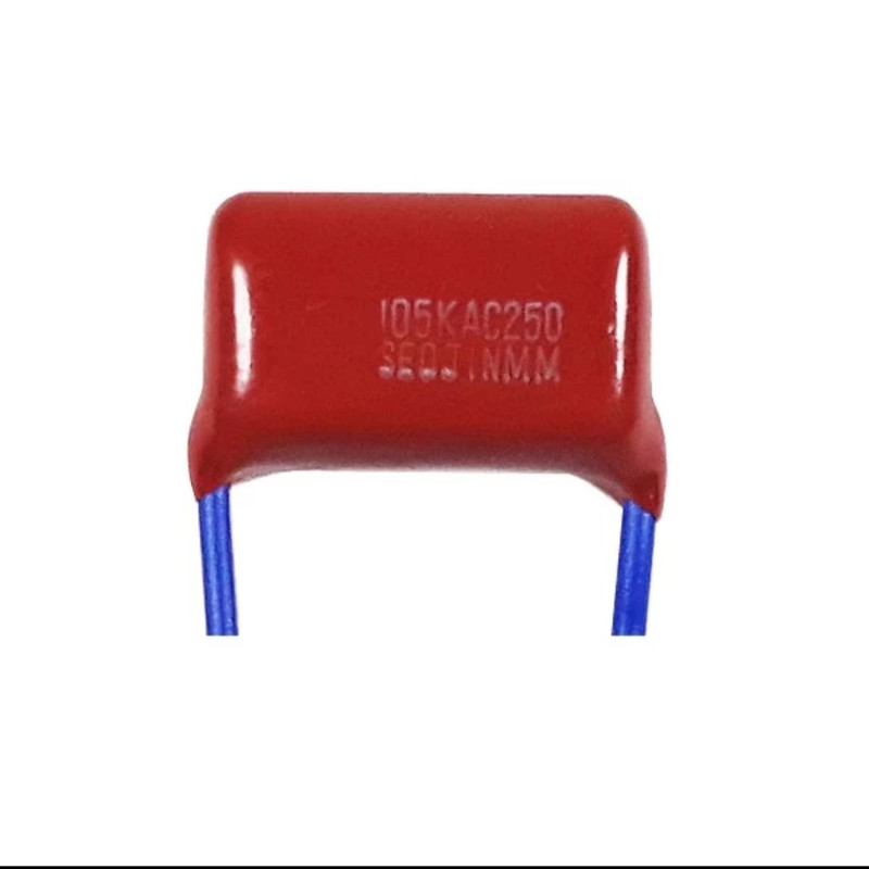 خازن 1 میکروفاراد کد 250v بسته 10 عددی 