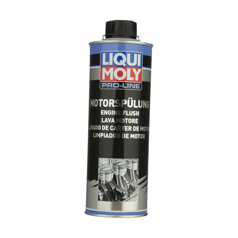 مکمل روغن موتور لیکومولی مدل PRO-LINE ENGINE FLUSH FLUID حجم 500 میلی لیتر