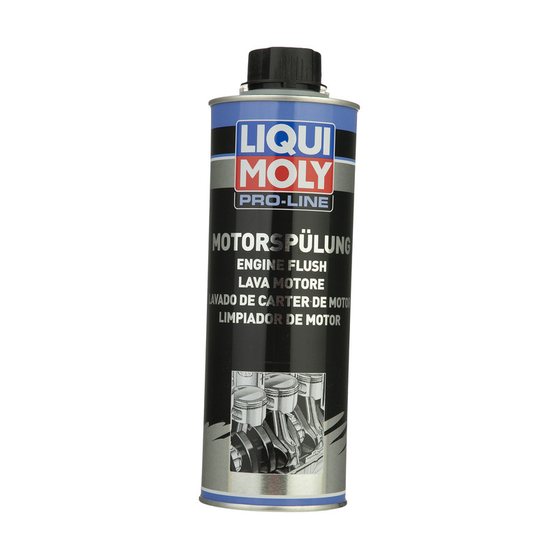 مکمل روغن موتور لیکومولی مدل PRO-LINE ENGINE FLUSH FLUID حجم 500 میلی لیتر