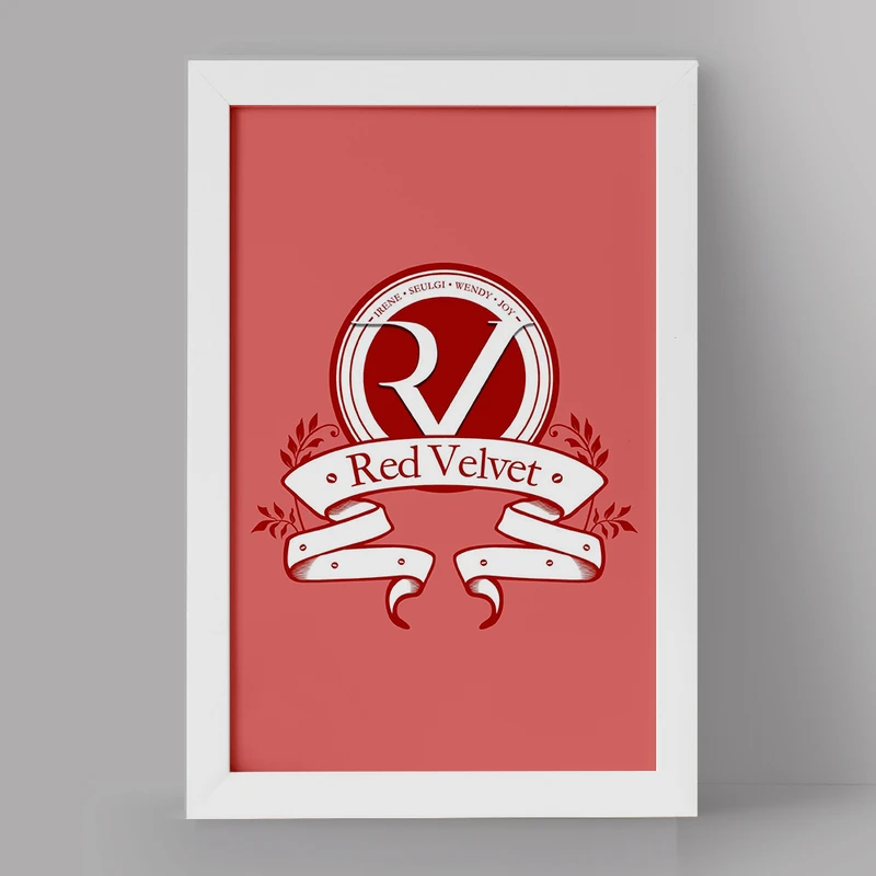 تابلو خندالو مدل گروه رد ولوت Red Velvet کد 19690