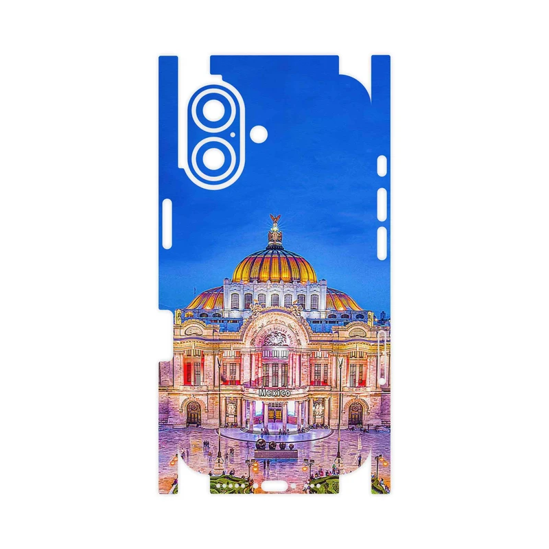 برچسب پوششی ماهوت مدل Mexico City-FullSkin مناسب برای گوشی موبایل اپل iPhone 16