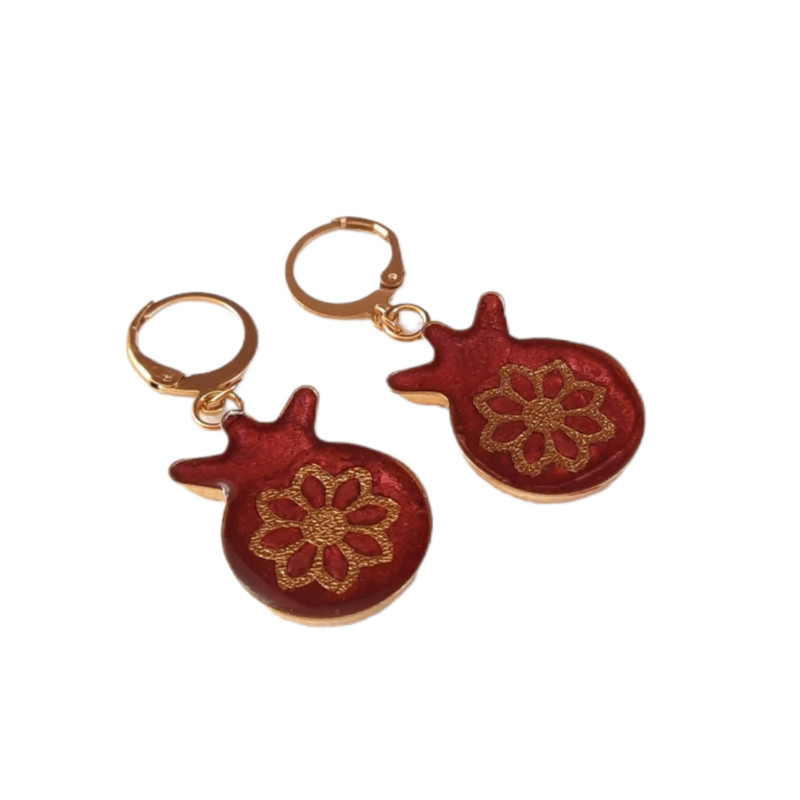 نیم ست زنانه مدل انار رزینی طرح شب یلدا