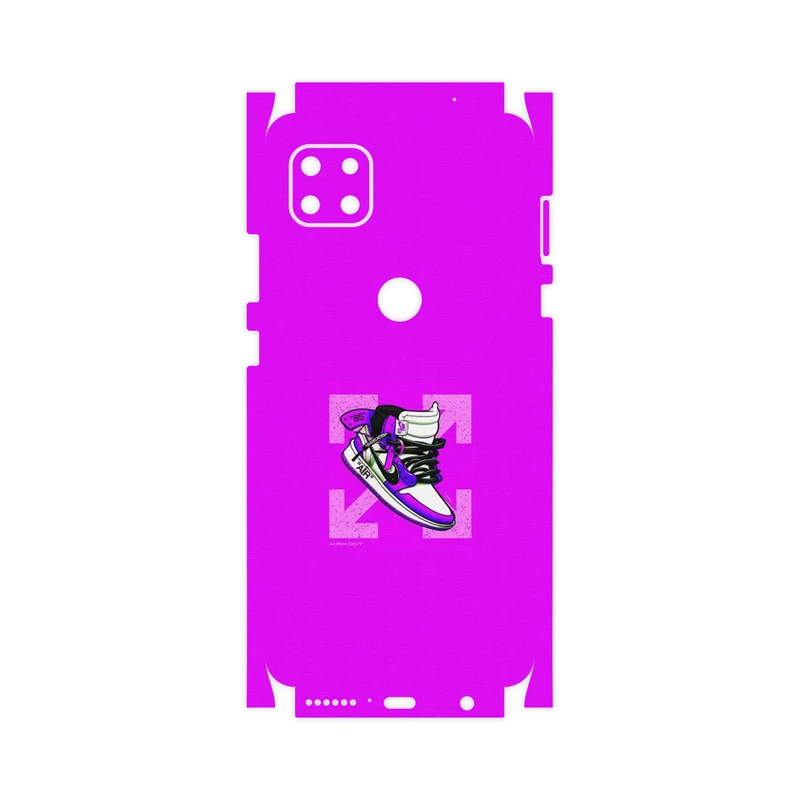 برچسب پوششی ماهوت مدل Nike Air Sneaker Digital Art-FullSkin مناسب برای گوشی موبایل موتورولا MOTO G 5G