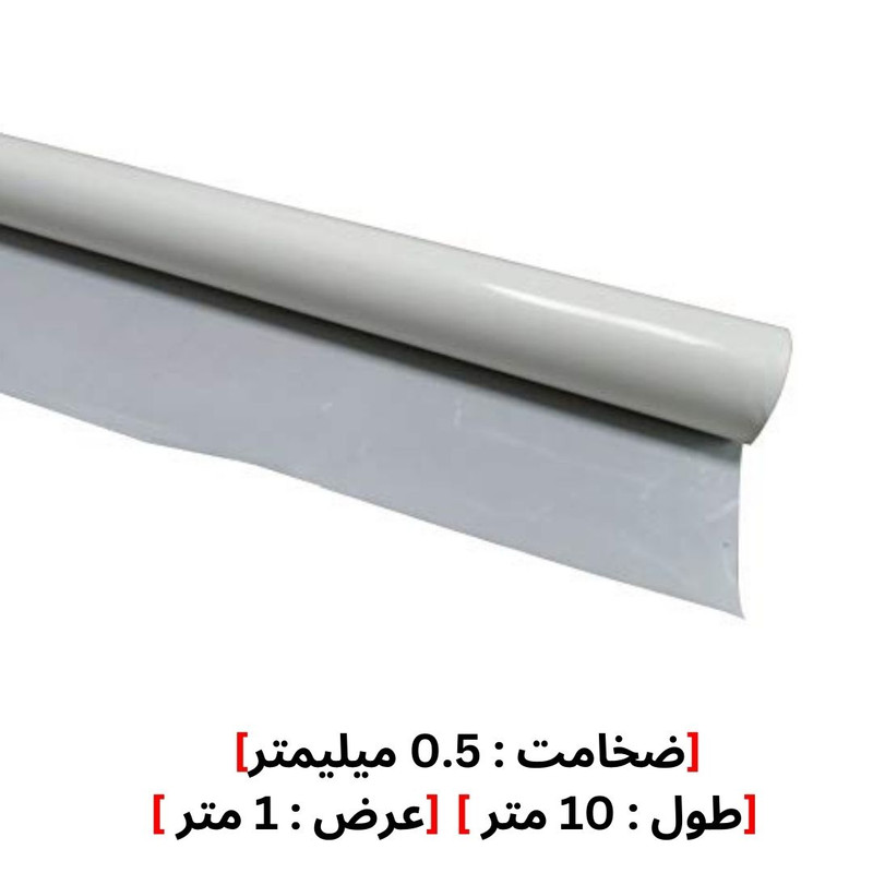 ورق تفلون رولی نسوز PTFE مدل 0.5MM طول 10 متر