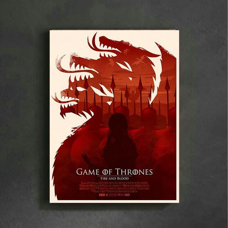 تابلو شاسی مدل  گیم اف ترونز (Game of Thrones) کد FMO95