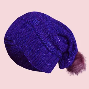 کلاه بافتنی بچگانه مدل ترنم-1