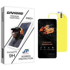 JF Diamond Antistatic Screen Protector For Apple  iPhone 12 Pro Max With Back Protector