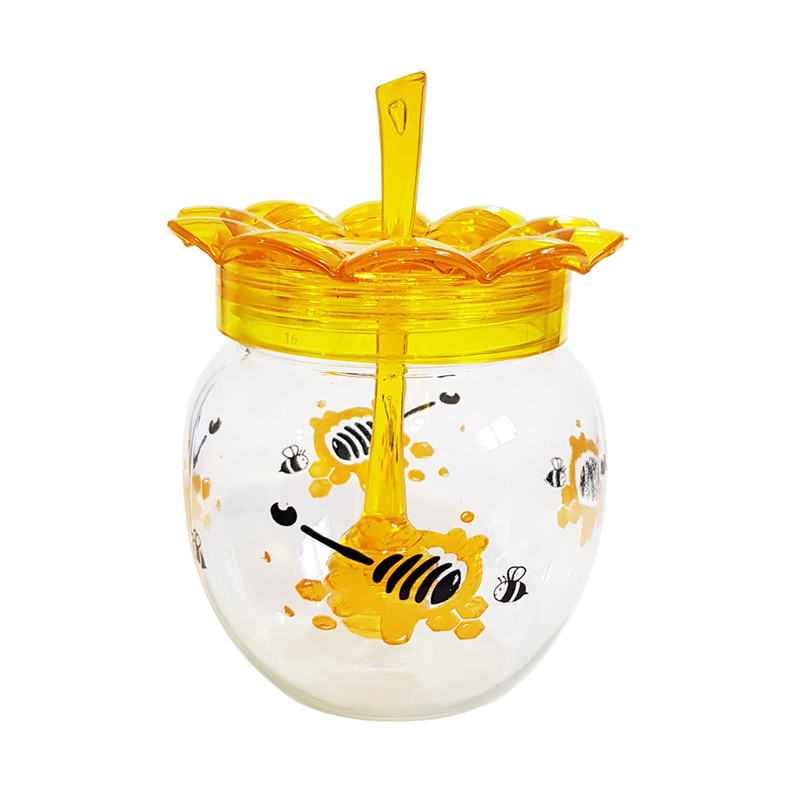 ظرف عسل طرح گل مدل شمیسا