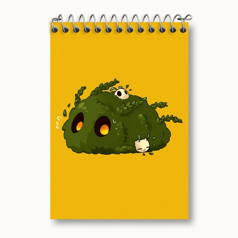 دفتر یادداشت 50 برگ خندالو مدل بازی هالو نایت (Hollow Knight) کد 32986