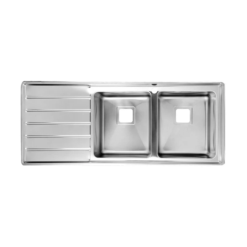 سینک ظرفشویی پرنیان استیل مدل PS 1214 توکار