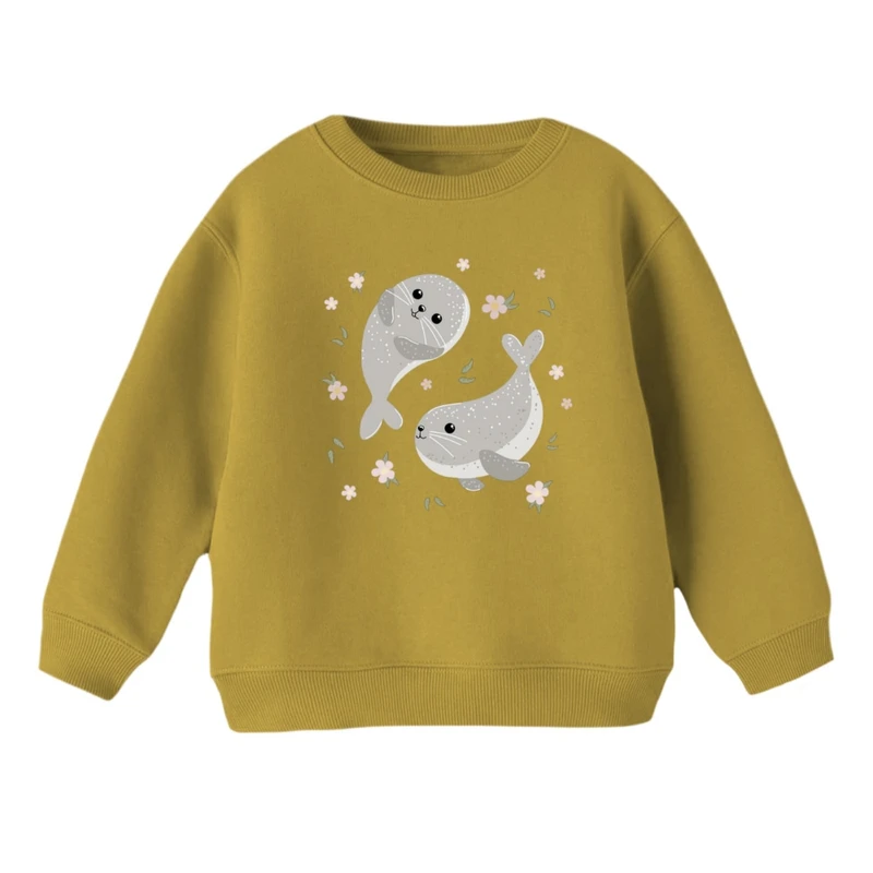 سویشرت بچگانه مدل فوک های بامزه