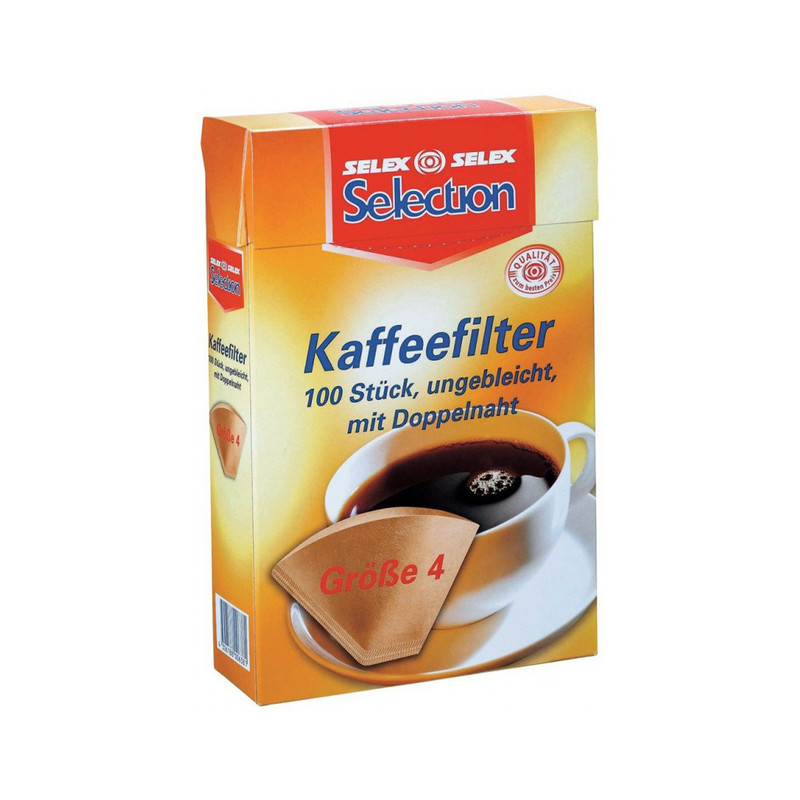 فیلتر قهوه کد x021 بسته 100 عددی