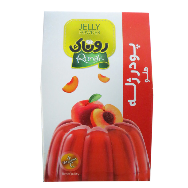 پودر ژله با طعم هلو روناک - 45 گرم