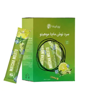 پودر ماچا موهیتو بدون شکر پپتینا بسته 15 عددی