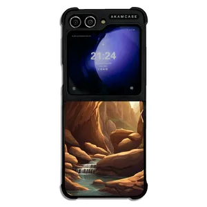 AKAM AMC-WSGZFLIP5-NATURE-8 Cover For Samsung Galaxy Z Flip 5