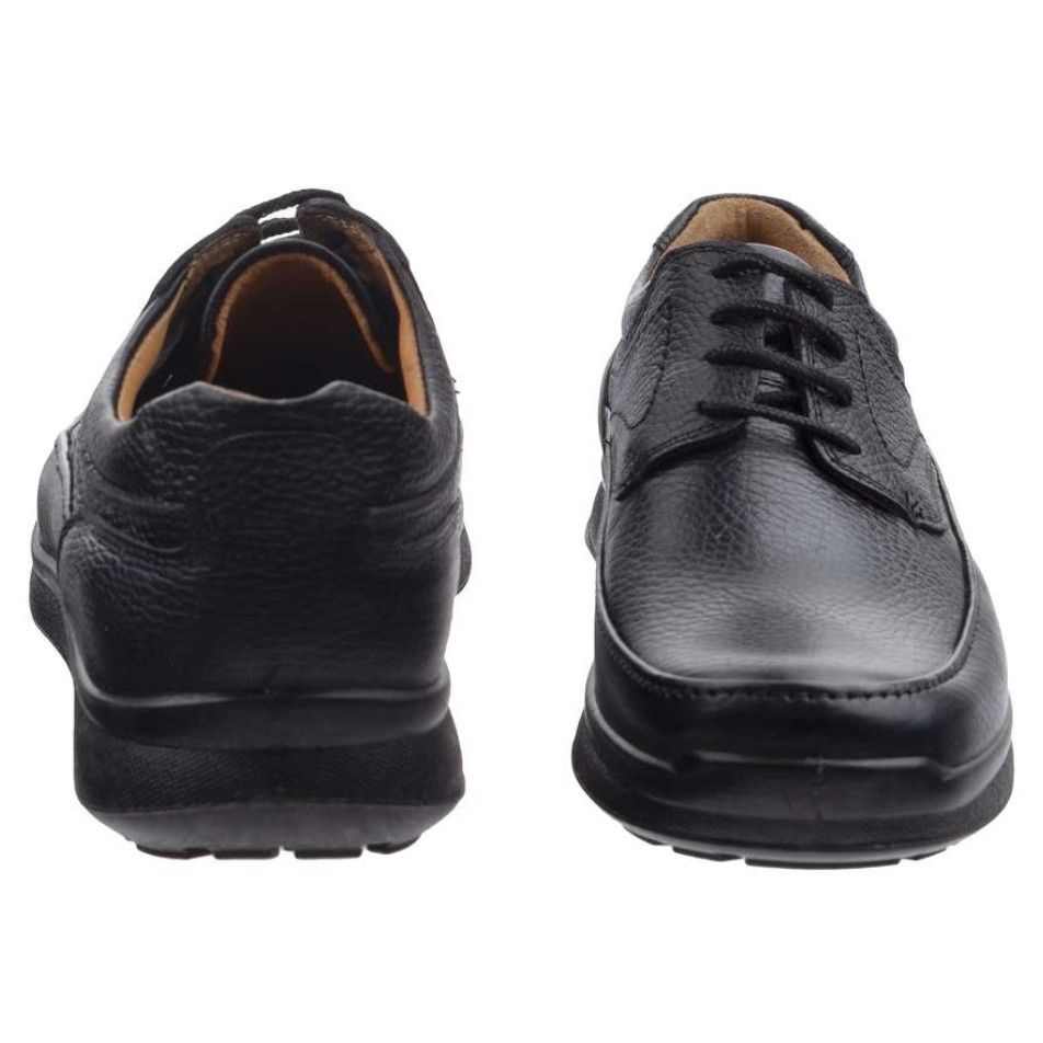 کفش روزمره مردانه آذر پلاس مدل چرم طبیعی کد 9B503 -  - 4