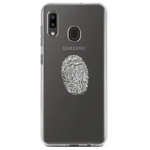 Megafone Finger Print C62-W Cover For Samsung Galaxy A20 / A30