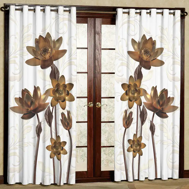 پرده مدل مخمل پانچی کد 4180 سایز 200x140 سانتی متر