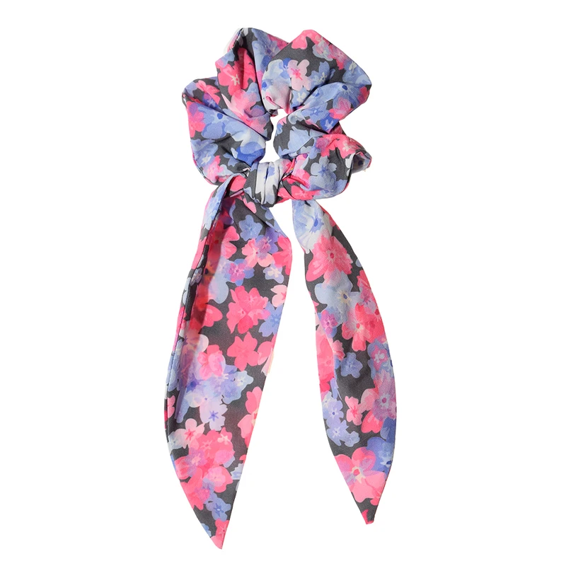 کش مو زنانه دلنار گالری مدل اسکرانچی شکوفه