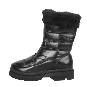 نیم بوت زنانه ست کالکشن مدل کاپشنی کد 20-17