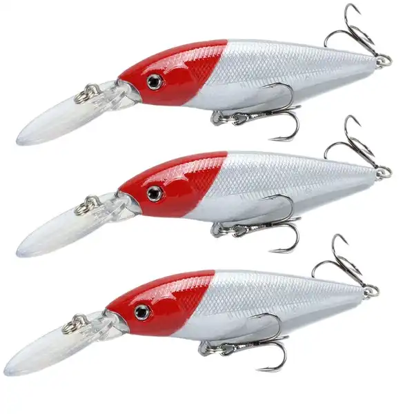 طعمه ماهیگیری مدل لور خشک بسته 3 عددی