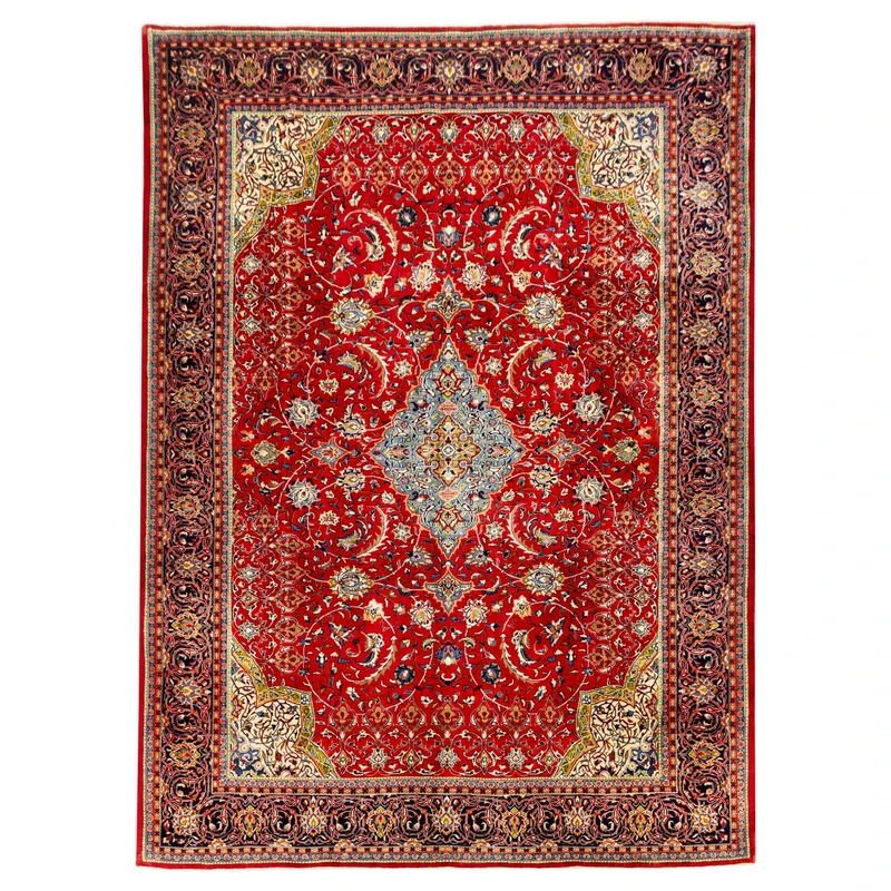 فرش قدیمی دستباف نه و نیم متری سی پرشیا کد 705089