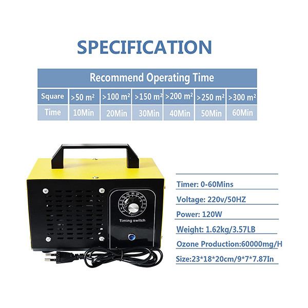 دستگاه ازن ساز مدل ATWFS-48000