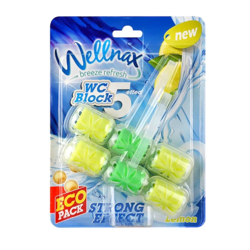 قرص جرمگیر توالت فرنگی ولنکس مدل LEMON بسته 6 عددی