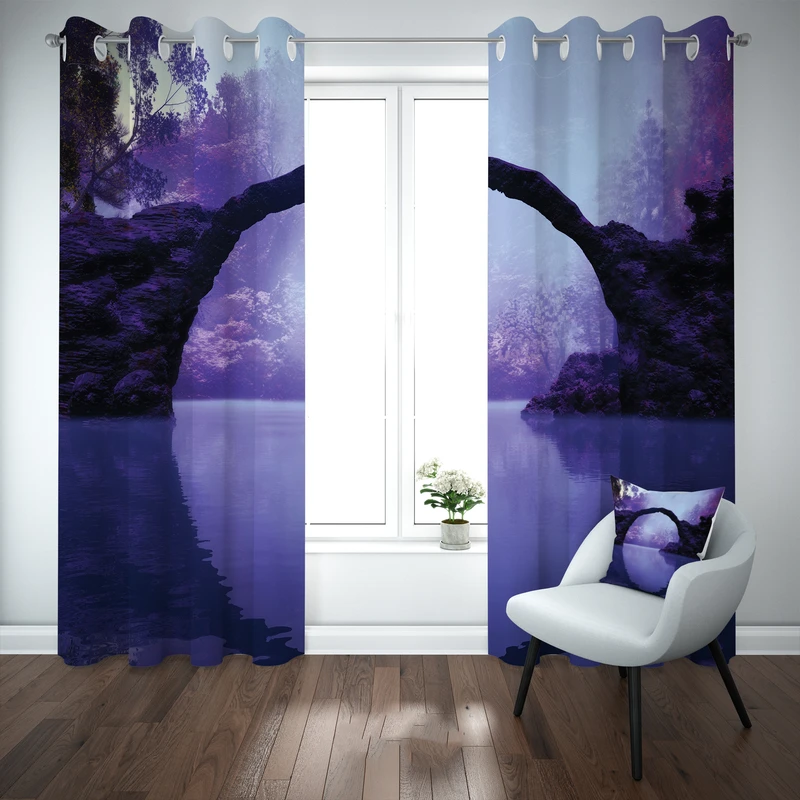 پرده مدل b2394 سایز 140×280 سانتی متر