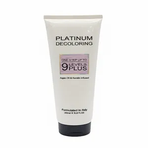 کرم دکلره پلاتینیوم مدل 9Plus حجم 250 میلی لیتر رنگ سفید 