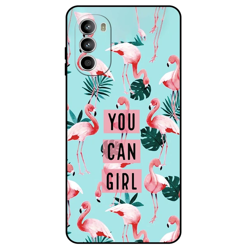 کاور مگافون طرح فلامینگو مدل 8032 مناسب برای گوشی موبایل موتورولا Moto G52